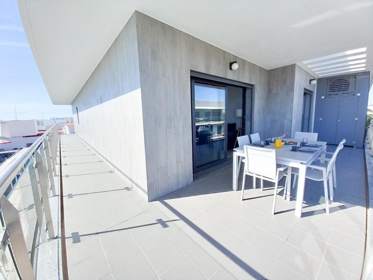 T3 Alto Forte -Vista Mar,Ar Condicionado,Garagem Quarteira Eksteriør bilde